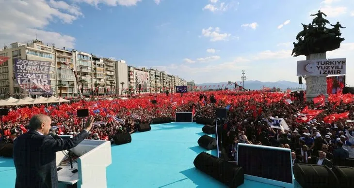 Başkan Recep Tayyip Erdoğan'ın İzmir mitingi Batı'yı panikletti! Rakiplere korku veren hırçın bir performans