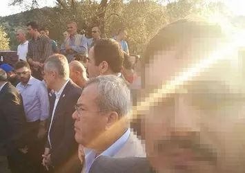 Şehit cenazesinde selfie çeken imama tepki
