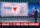 Dolar 10 lira bandına geriledi