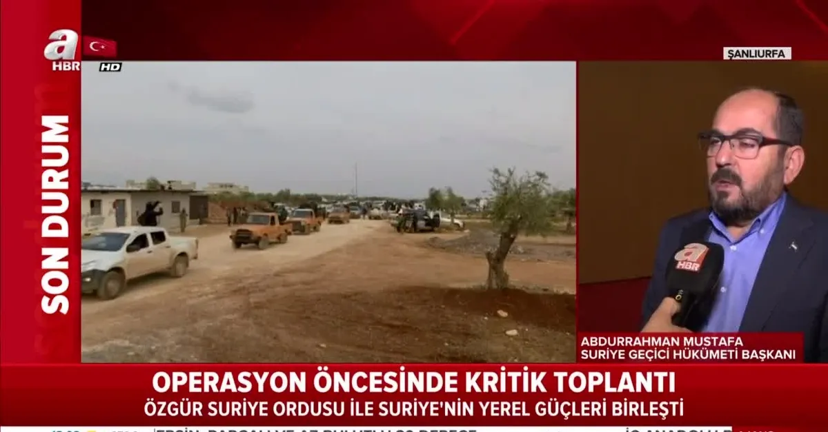 Suriye operasyonu öncesi kritik toplantı