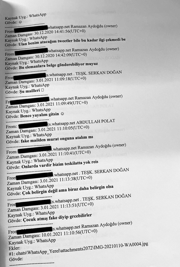 TÜGVA’ya kumpas örgütlü şekilde 11 ay önce organize edilmiş! İşte WhatsApp yazışmaları... - 7