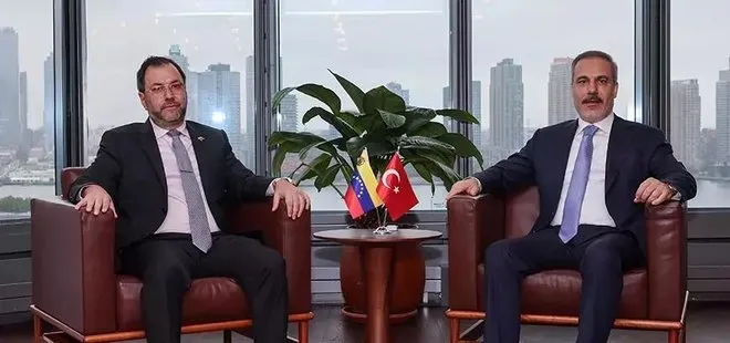Bakan Fidan Venezuela Dışişleri Bakanı Gil ile görüştü