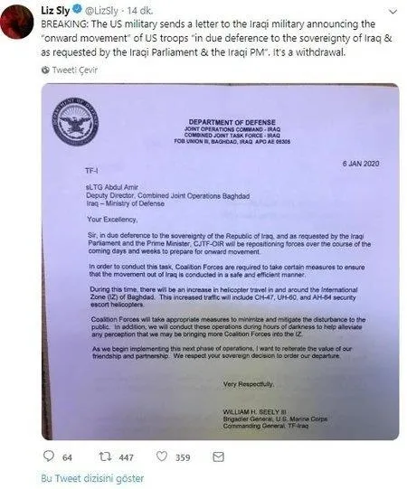 ABD ordusu Irak’tan çekilecek mi? Irak Başbakanı’ndan flaş açıklama