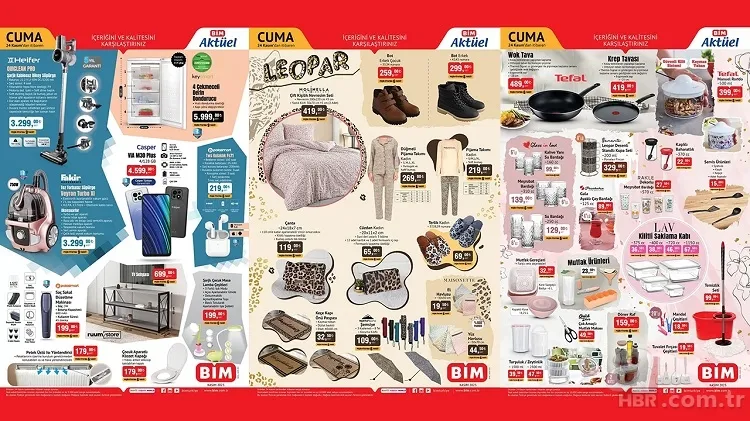 24 Kasım BİM aktüel ürünler kataloğu yayınladı! BİM’e 219 TL’ye kablosuz kulaklık,199 TL’ye saç kesme makinesi, 399 TL’ye manuel rondo ve daha fazlası geliyor 1