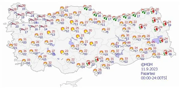1694317260983.jpeg HAVA DURUMU | 17 il için kuvvetli yağış alarmı! İstanbul Valiliğinden flaş uyarı: Gece yarısına kadar sürecek | 10-14 Eylül 2023 - 12