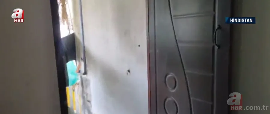 Kapıdan gelen sesler üzerine dışarıya çıkınca şoke oldu! İplik sarılı yumakta... 1