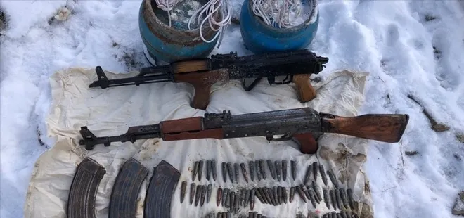 Van'da silah ve mühimmat ele geçirildi