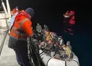 İzmir açıklarında 50 kaçak göçmen yakalandı