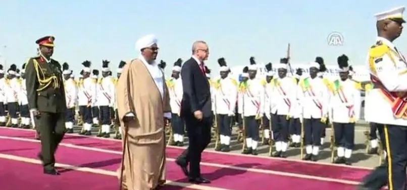 CUMHURBAŞKANI ERDOĞAN SUDAN'DA
