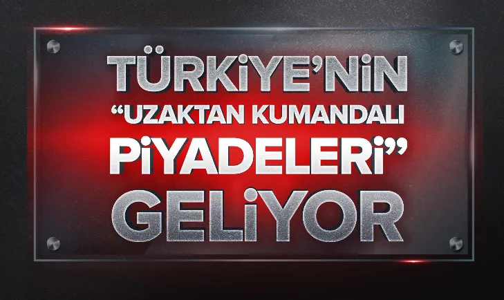 Uzaktan kumandalı piyadeler geliyor