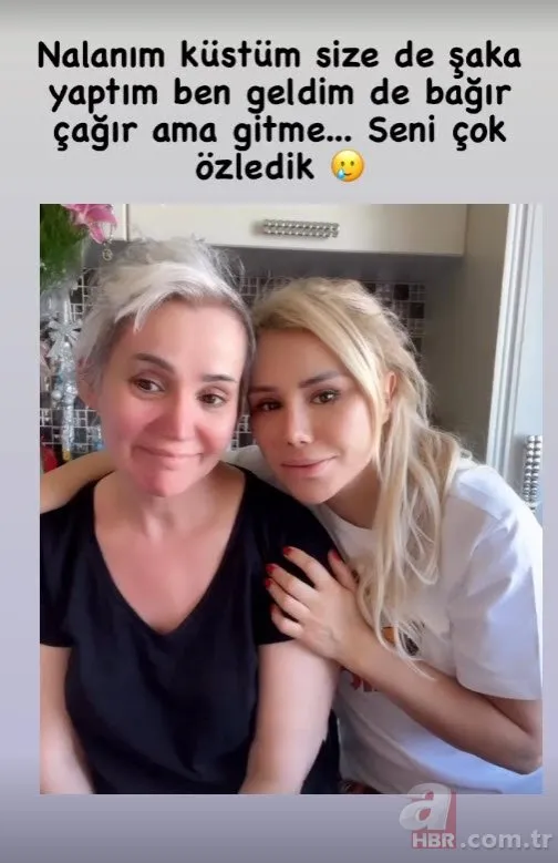Ablasını kaybeden Ceylan yürek yaktı! Şaka yaptım ben geldim de…