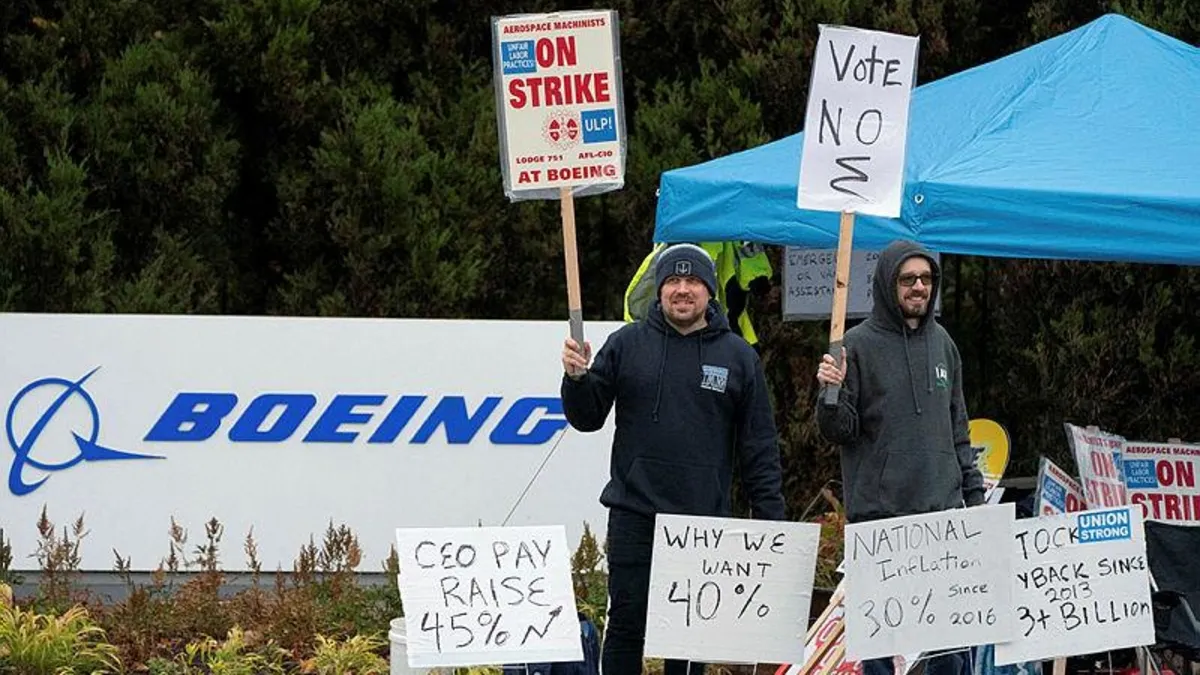 Boeing'de grev krizi! İşçiler o teklifi reddetti