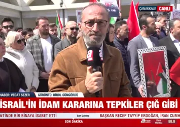 İsrail’in idam kararına Çanakkale’den tokat gibi cevap