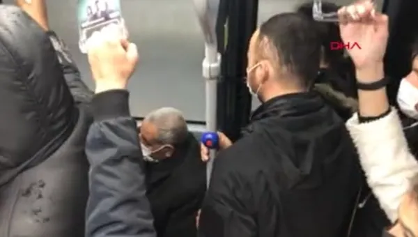 Wuhan değil İstanbul! Toplu taşımada Kovid-19'a davetiye çıkaran görüntüler - 2