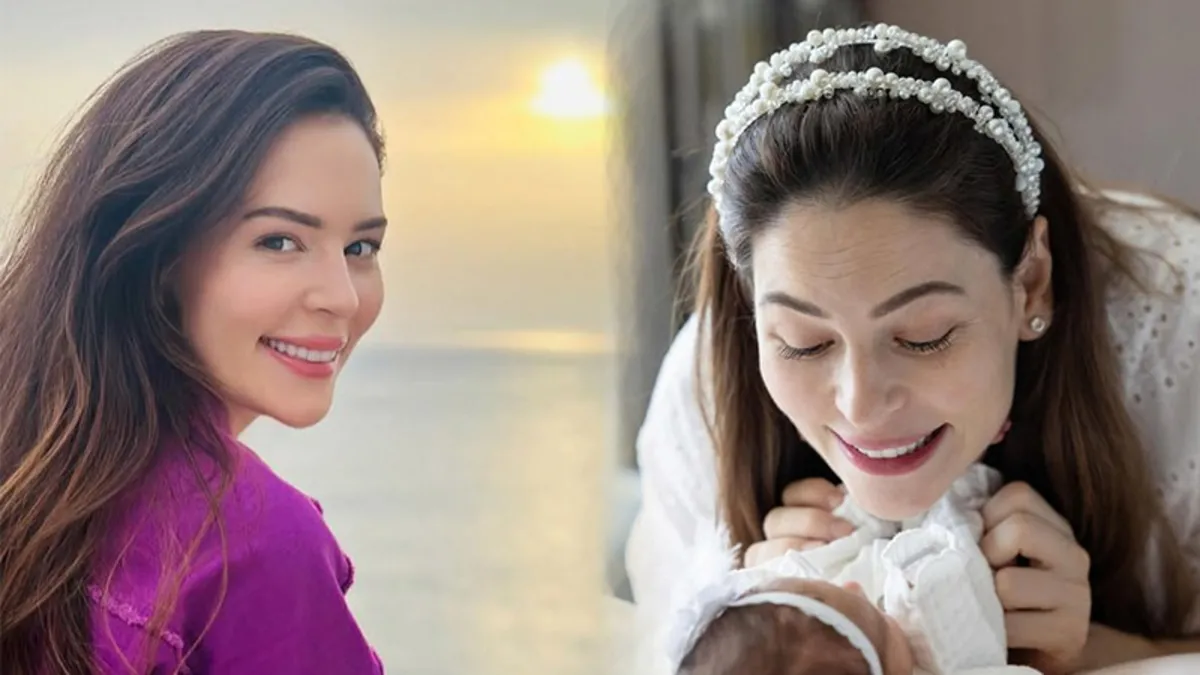 Mira Milena büyüyor! Yıldız Çağrı Atiksoy minik kızının son halini paylaştı