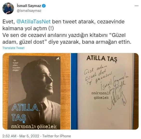 Son dakika: İsmail Saymaz ve Atilla Taş sosyal medyada birbirine girdi! Küfürler havada uçuştu - 2