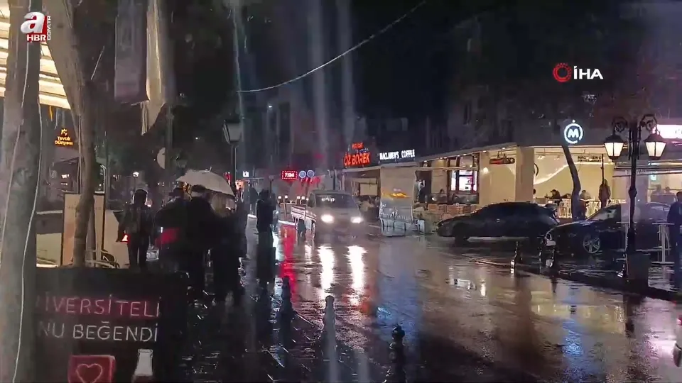 Tekirdağ’da sağanak yağış etkili oldu