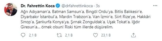 saglik-bakani-fahrettin-kocadan-vatandaslara-cagri-riski-tum-illerde-dusurelim-1615144088958.jpg Sağlık Bakanı Fahrettin Koca'dan vatandaşlara çağrı: Riski tüm illerde düşürelim" - 2
