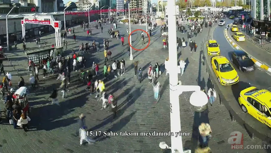 Taksim saldırısının kilit ismi Bilal Hassan'ın yeni görüntüleri ortaya çıktı! Patlama olmadan kaçışı başladı | 8 kişi daha gözaltında 17