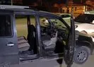 Seyir halindeki aracı kurşuna dizdiler!