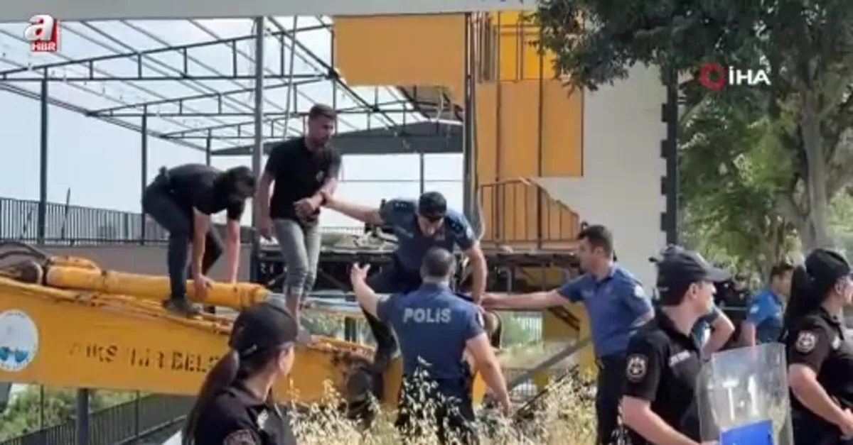 Adana'da yıkım gerginliği