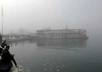 İstanbul'da vapur seferleri iptal edildi