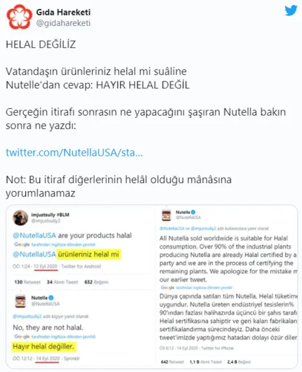 nutellanin-resmi-hesabindan-tweet-helal-degiliz-1600265330317.png Nutella'ya tepki yağdı! Takipçilerin 'Helal mi?' sorusuna skandal cevap! - 2