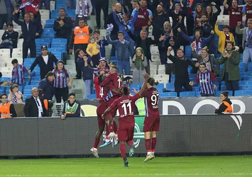 Gol düellosunda kazanan Trabzonspor