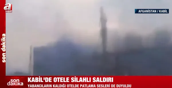 Son dakika: Kabil'de otele silahlı saldırı! Patlama sesleri duyuldu - 3