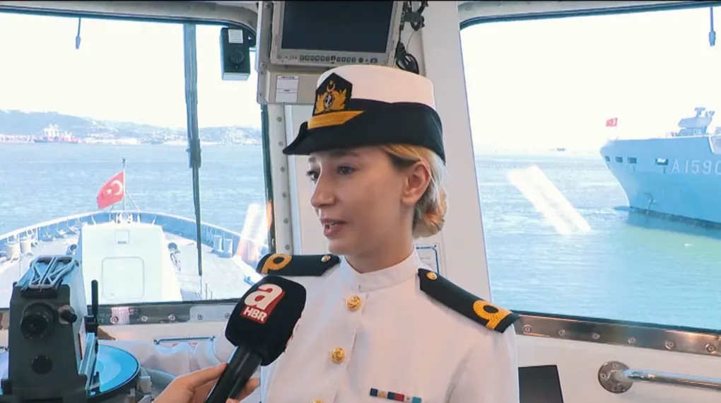 TCG İstanbul'un tek kadın subayı: Almina