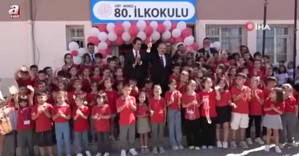 Siirt'te yeni eğitim öğretim yılı başladı