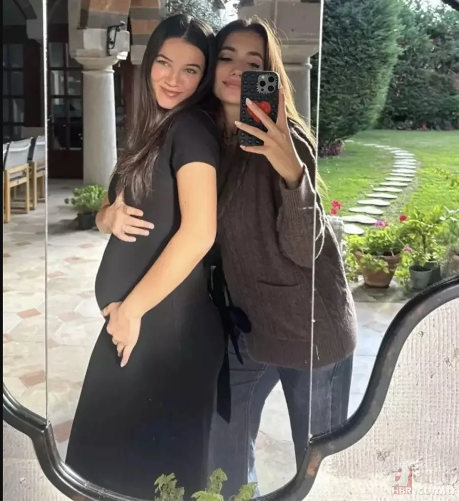 Pınar Deniz'den ayna karşısında yeni hamilelik pozu! 7