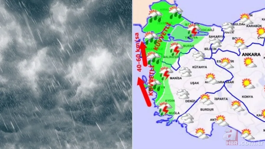 24 saatte hava buz kesecek! Yeni soğuk hava dalgası geldi: İstanbul, Ankara, İzmir... Şemsiye ve mont şart 1