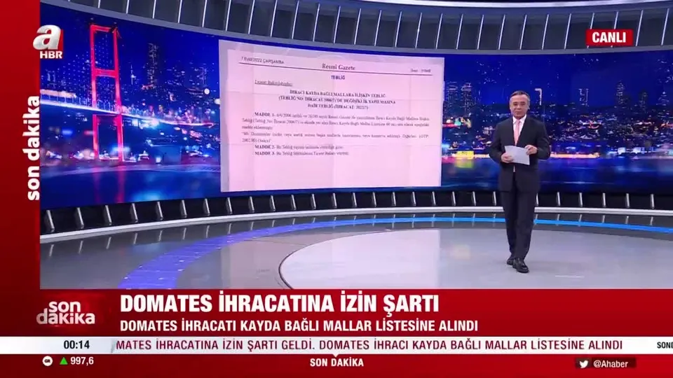 Domates ihracatına izin şartı geldi