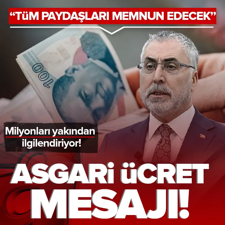 Bakan Işıkhandan asgari ücret açıklaması!