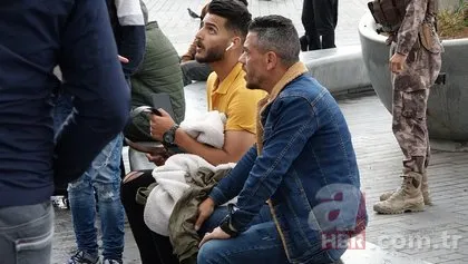 Taksim’de çıkan kavgaya Özel Harekat müdahale etti!
