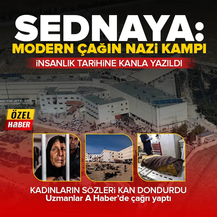 Sednaya: Modern çağın Nazi kampı!