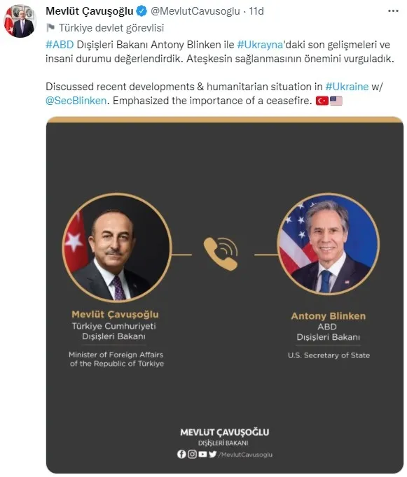 Son dakika: Dışişleri Bakanı Mevlüt Çavuşoğlu’ndan Montrö açıklaması