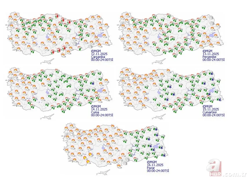 Yeni dalga “Kış Başladı” dedirtecek! Meteoroloji’den sarı alarm: Yağmur ve kar geliyor! İstanbul, Balıkesir, Zonguldak... 4