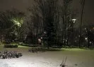 Ankarada yoğun kar yağışı! Başkent beyaza büründü