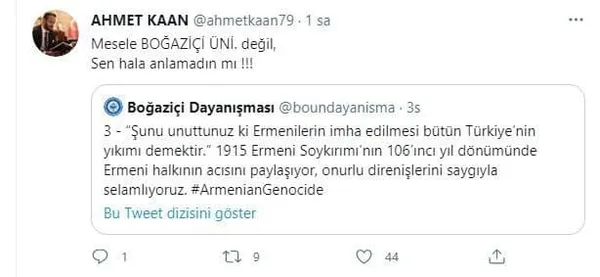 Boğaziçi Dayanışma'dan büyük alçaklık! Sözde Ermeni soykırımına destek verdi - 6