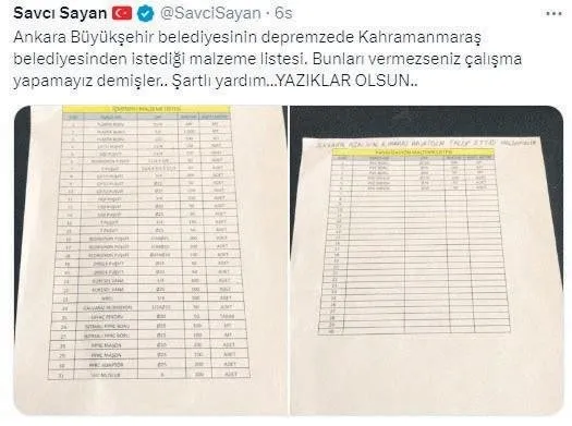 Mansur Yavaş'tan büyük ayıp! Depremzede kente şartlı yardım: Yazıklar olsun - 3