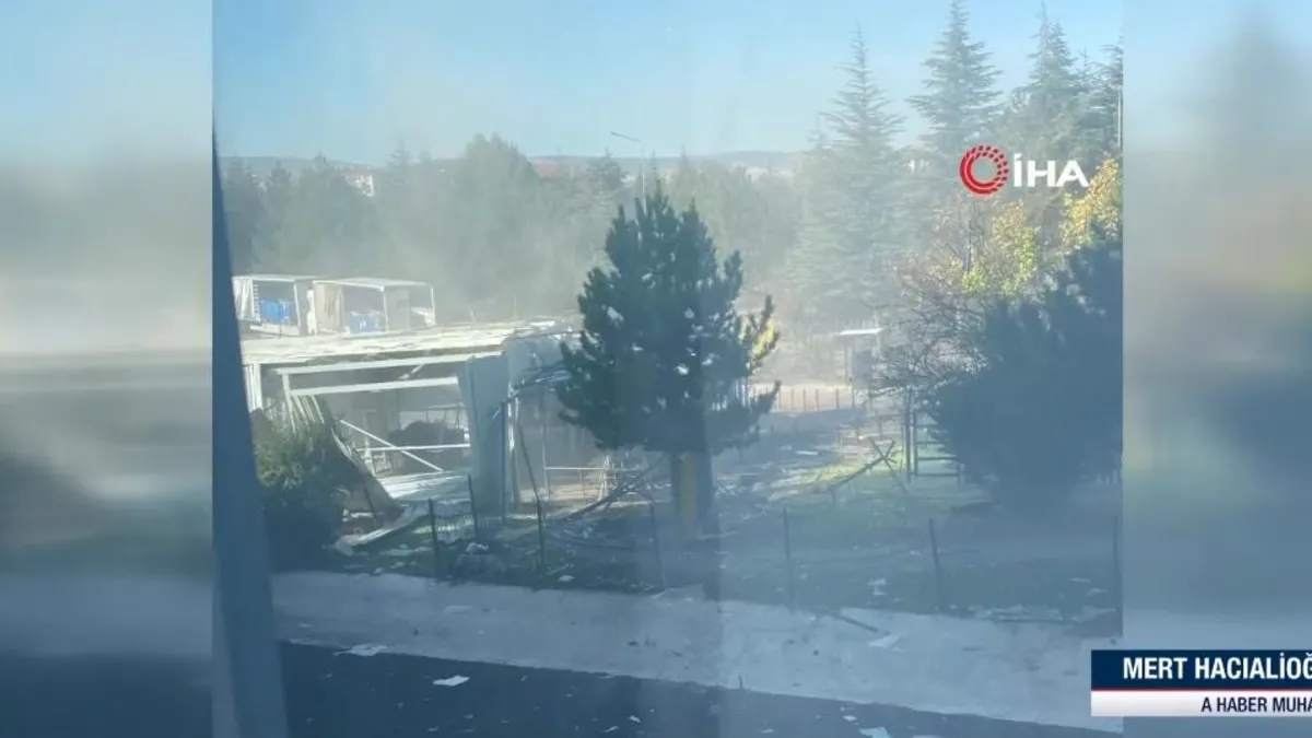 Ankara TUSAŞ’ta patlama ve silah sesleri! İlk detaylar A Haber’de