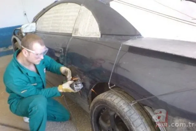 Çinli makinist evinde Lamborghini yaptı! 17