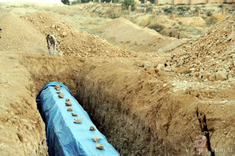 PKK/YPG’li teröristler Tel Abyad’ı köstebek yuvasına çevirmiş 5