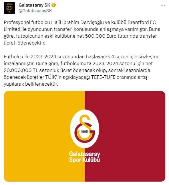 Galatasaray’dan Beşiktaş’a transfer çalımı! Halil Dervişoğlu yeniden Galatasaray’da! Beşiktaş’a flaş gönderme