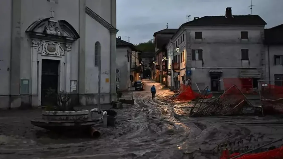 İtalya'nın kuzeyini sel bastı! Ölüler var
