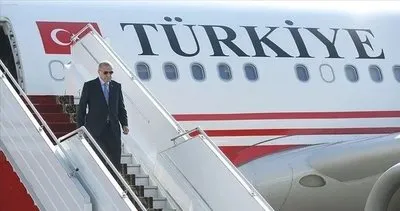 Başkan Erdoğan diplomasi trafiğini yürüttüğü Cezayir'den ayrılarak yurda geri döndü