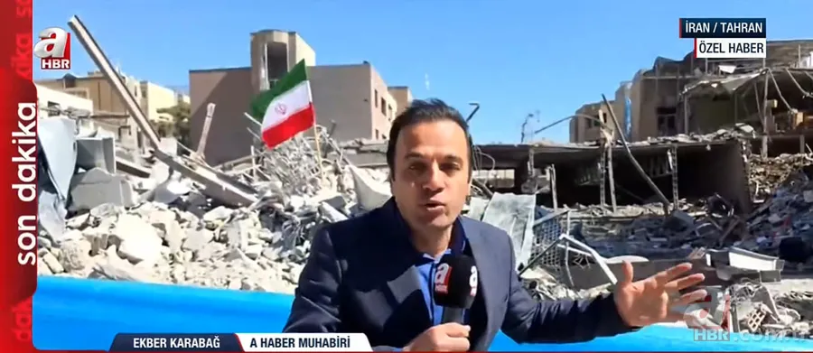 A Haber Tahran’dan görüntüledi! Gülistan Sarayı ve Mütaharri Hastanesi zarar gördü: Polis merkezi yıkıldı 12
