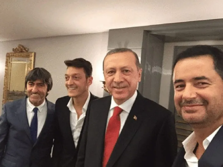 Mesut Özil’den Erdoğan’a ziyaret